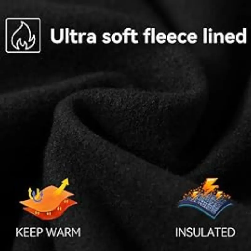 Women's Fleece Lined Waterproof Winter Warm Pants