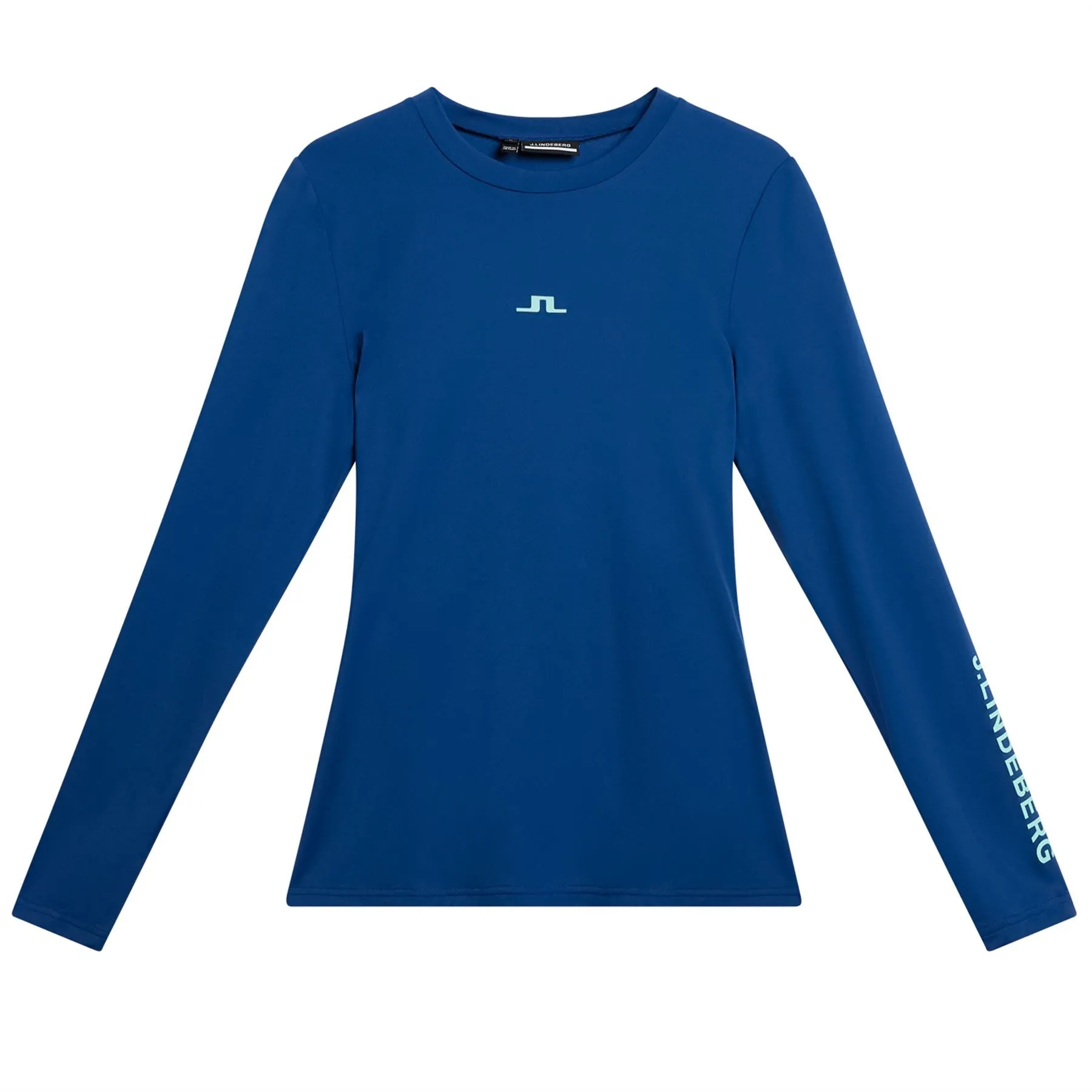 Womens Tekla Slim Fit Crew Neck Base Layer Estate Blue - SS24