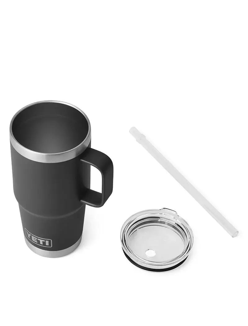 YETI Rambler 250z Straw Mug Black