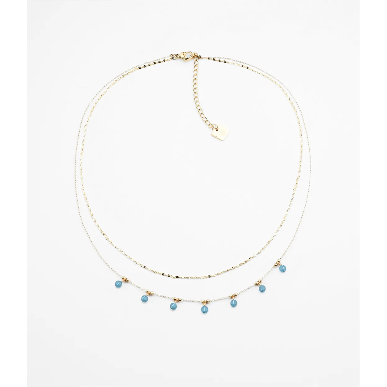 Zag Bijoux Beans Gold Necklace